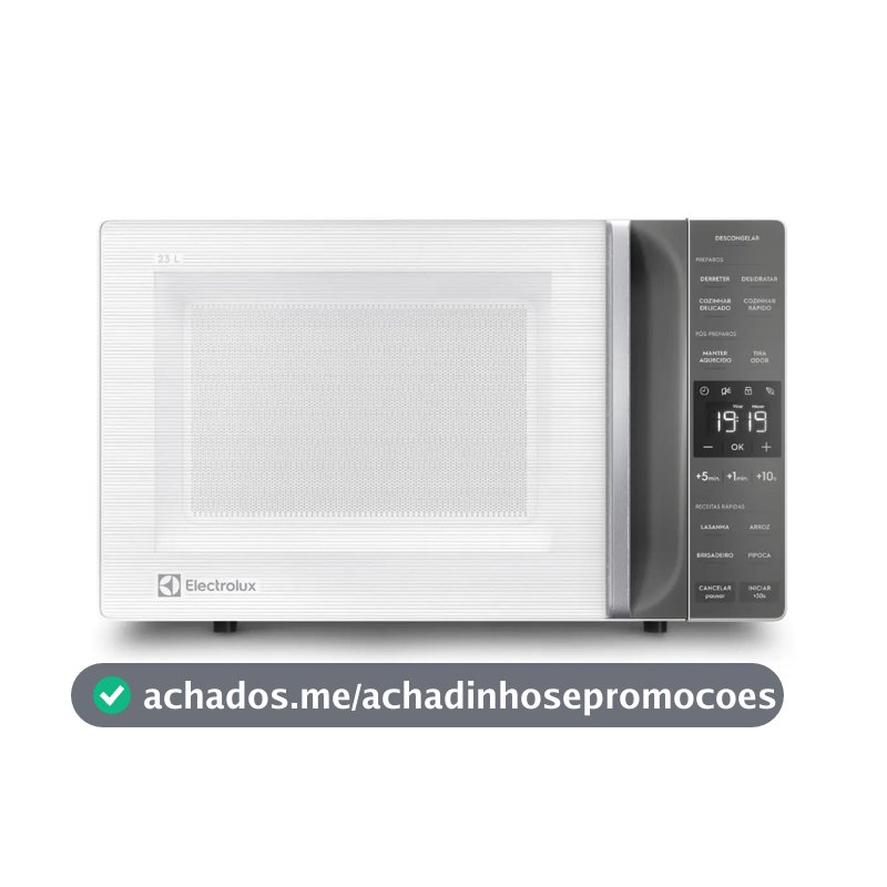 Micro-ondas Electrolux Branco 23L Efficient ME23B