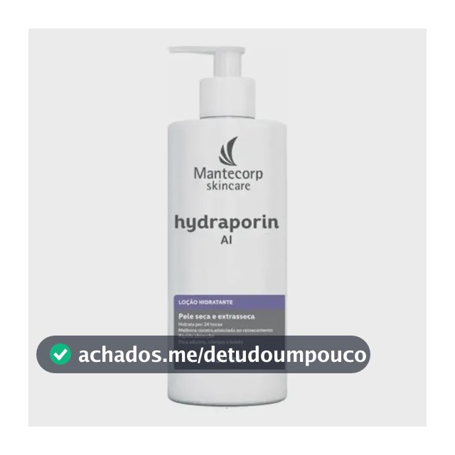 Mantecorp Hidratante Corporal Hydraporin AI 450g