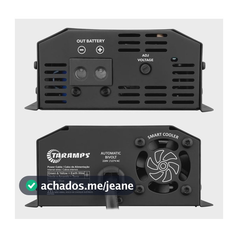 Fonte Bob 120a (3,52kva) Preto