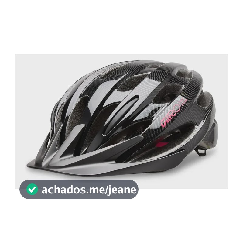 Capacete Feminino Giro Verona Bike Mtb Roc Loc + Preto/rosa Unico 50-57cm