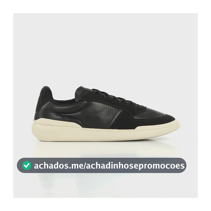 Tênis Reserva Go Horizon Social Casual Elegante Trabalho Preto 38 Br
