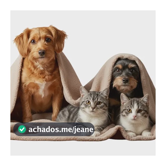 Cobertor Manta Pet De Microfibra 90 X 110cm - Kit 10un