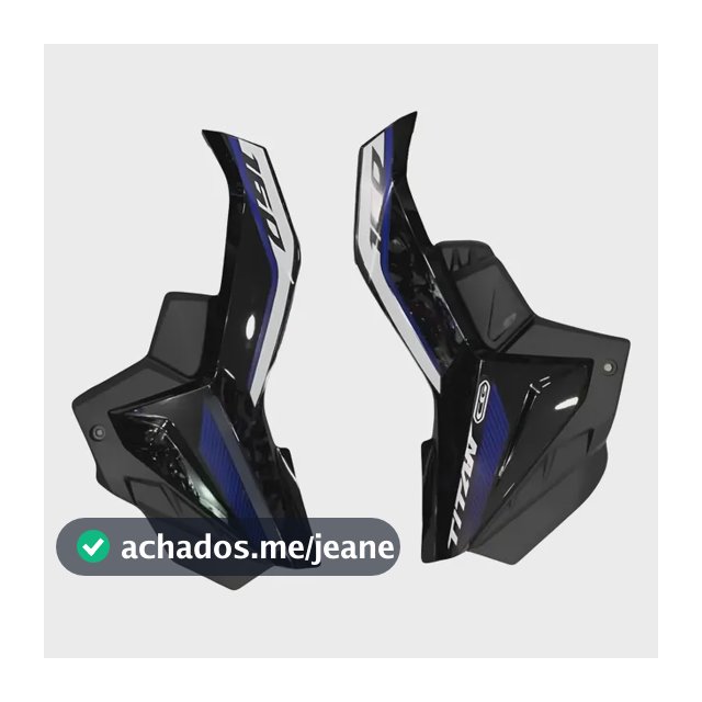 Tampa Lateral Titan 160 2016 Até 2023 Completa Nova Similar