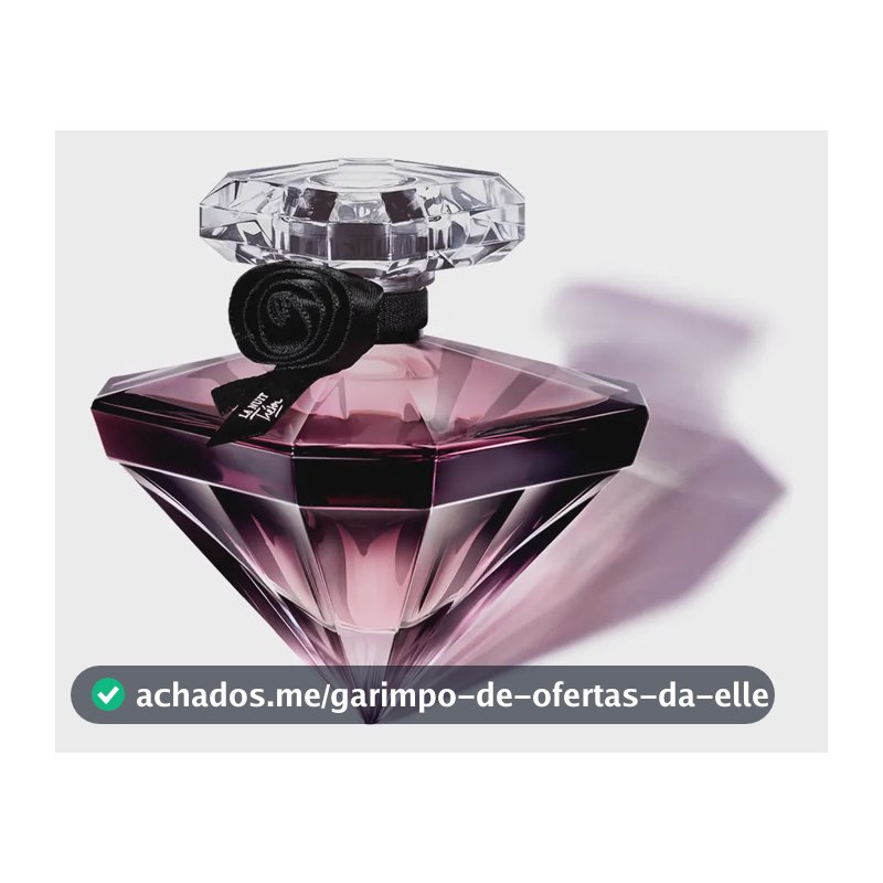 Perfume Feminino Eau de Parfum Fragrância Floral Oriental com Notas de Rosa Negra, Orquídea, Baunilha e Patchouli La Nuit Trésor Lancôme Frasco com 30ml