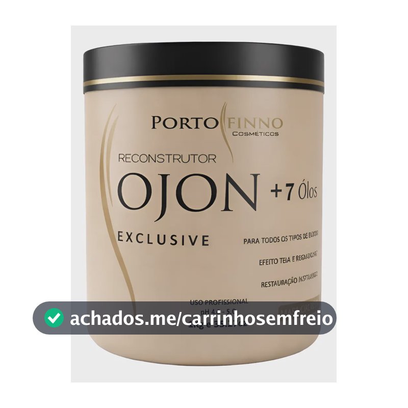 Máscara Capilar Ojon + 7 Óleos 1kg Porto Finno Profissional