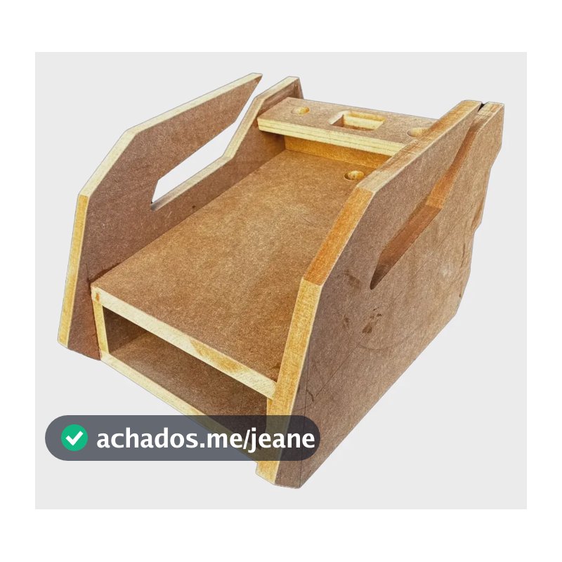 Rack Móvel Automotivo Básico Moderno - Baixo ( Sem Pintura)