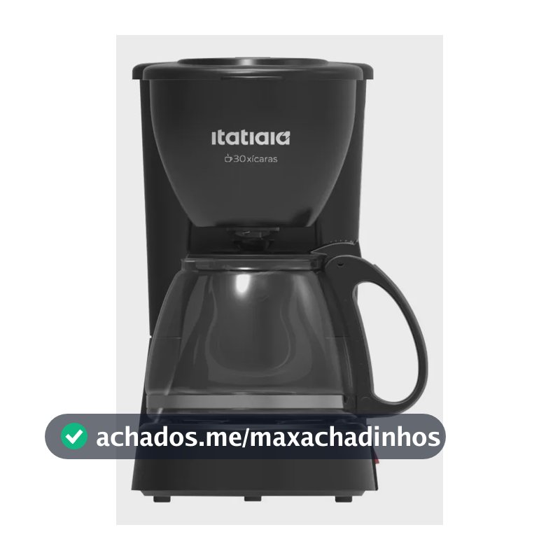Cafeteira Elétrica Itatiaia 30 Xícaras Preto