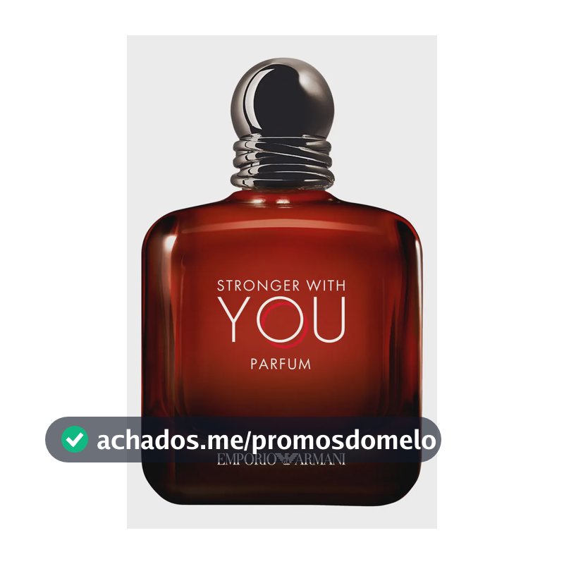 Armani Beauty Perfume Masculino Stronger With You Parfum 100ml
