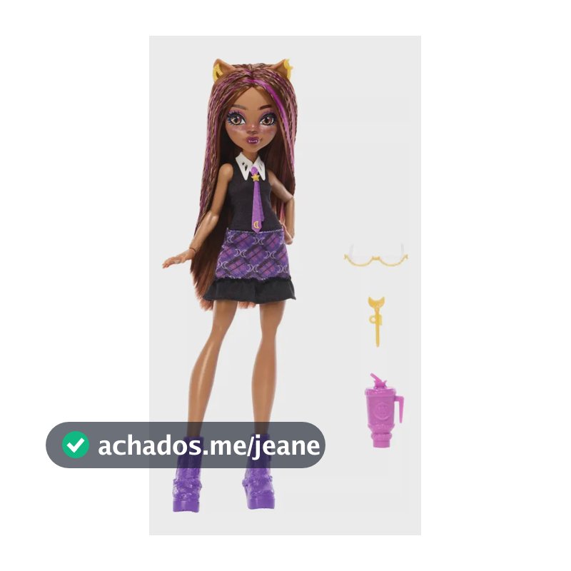 Boneca Monster High Clawdeen Wolf Jld13 Acessórios Mattel