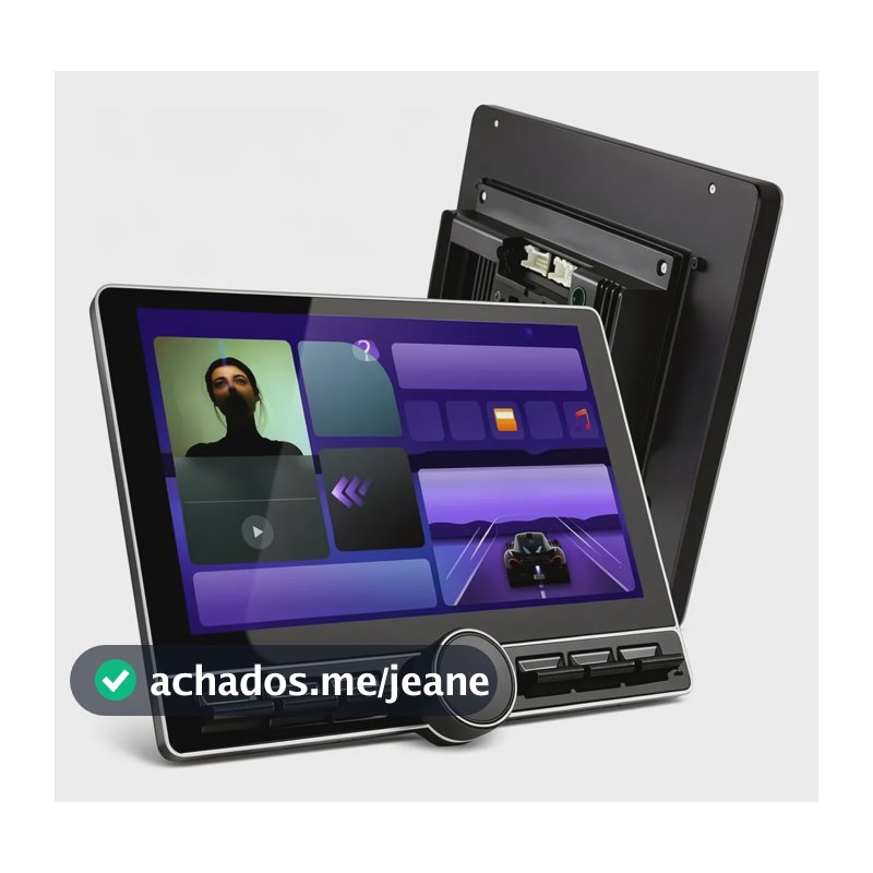 Multimidia 10.26 Polegadas Android Auto Apple Carplay Univer Player Universal Android De 13.1 Polegadas Com Gps Dsp Integrado Auxiliar De Ré Amplificador Mirror Link 2k Rgb