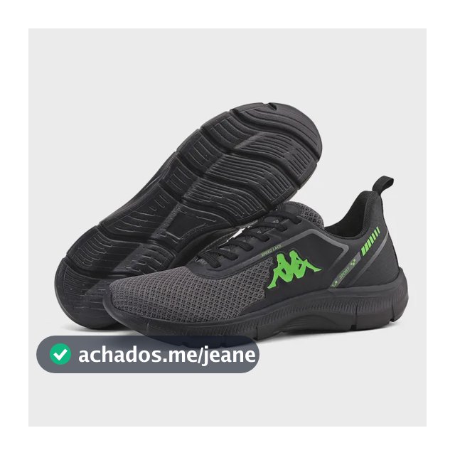 Tênis Kappa Run 200 Masculino Caminhada Corrida Original