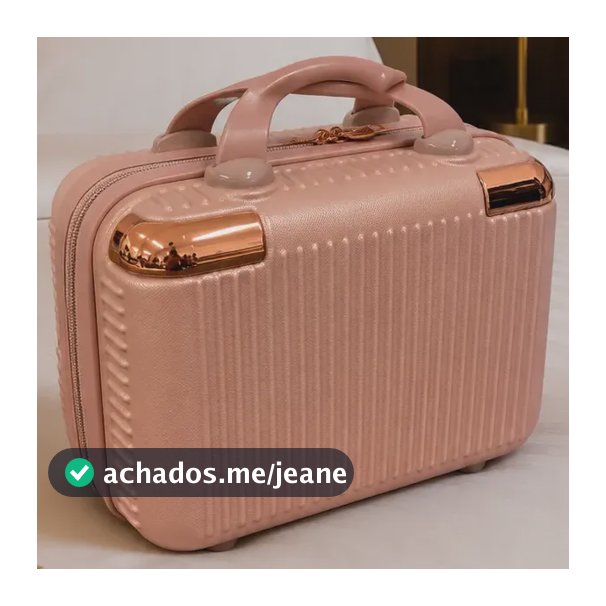 Frasqueira De Viagem Necessaire Grande Com Alça, Viagem Trab