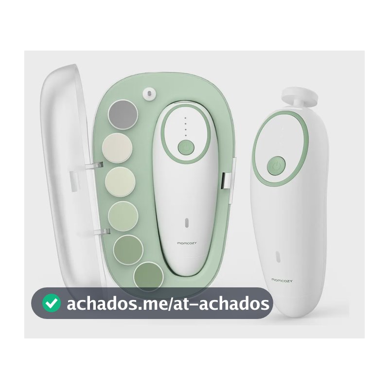 Lixa de unhas elétrica Momcozy para bebês