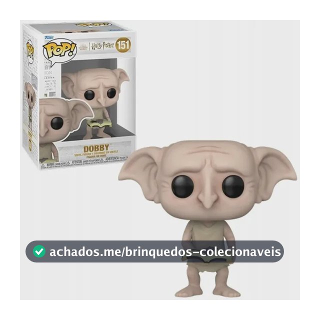 Funko Dobby 151 Harry Potter Pop Hogwarts Original