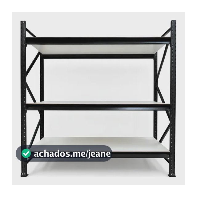 Mini Porta Pallet Palete Slim 200x120x60 Com Mdf Branco