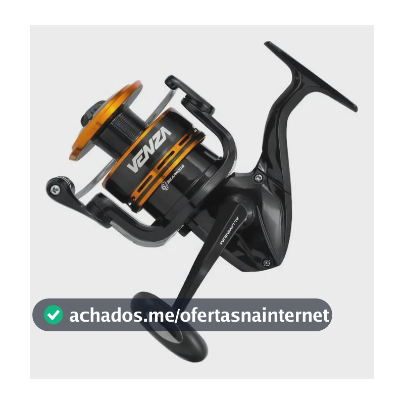 Molinete Venza 2000 Marine Drag 4kg 6 Rol Carretel Aluminio