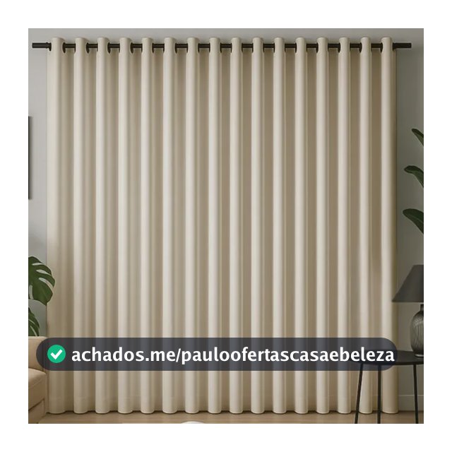 Cortina Tecido Oxford Grosso 3 Metros X 2,50 Largura Premium