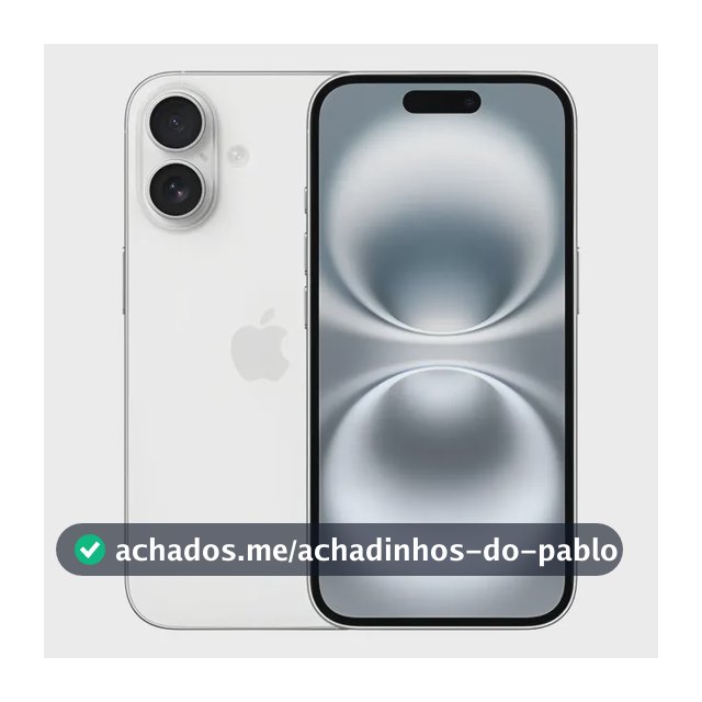 Apple iPhone 16 (128 GB) - Branco