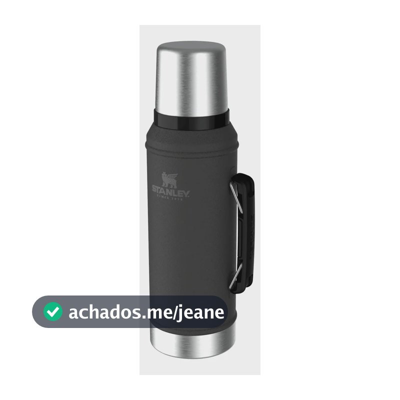 Termo Stanley Classic 940mL pretoliso