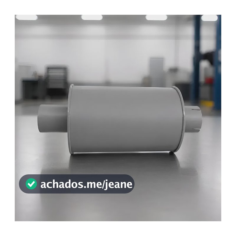 Silencioso Caminhão 4 Polegadas 250mm X 370mm Semi Oco