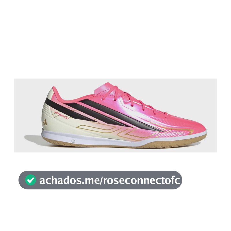Chuteira De Futsal Masculina F50 Hyperfast Club adidas Rosa 40 Br