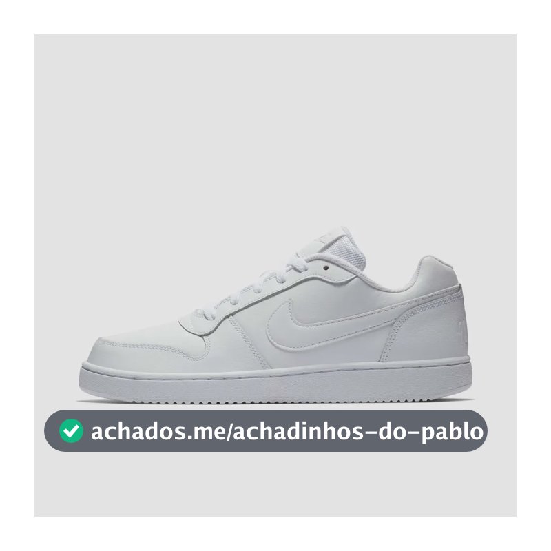 Tênis Nike Ebernon Low Masculino Branco 43 Br