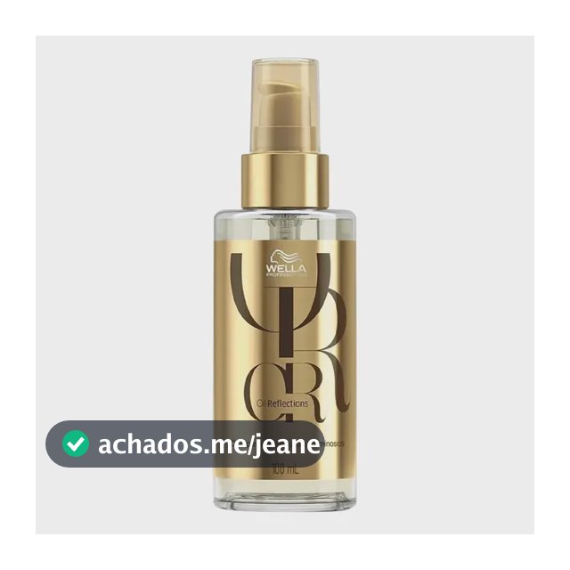 Óleo Capilar Oil Reflections Wella 100ml