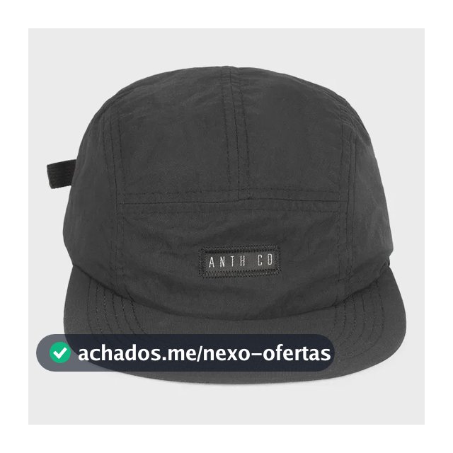Boné Anth Co Aba Reta Tec Five Panel Strapback Original