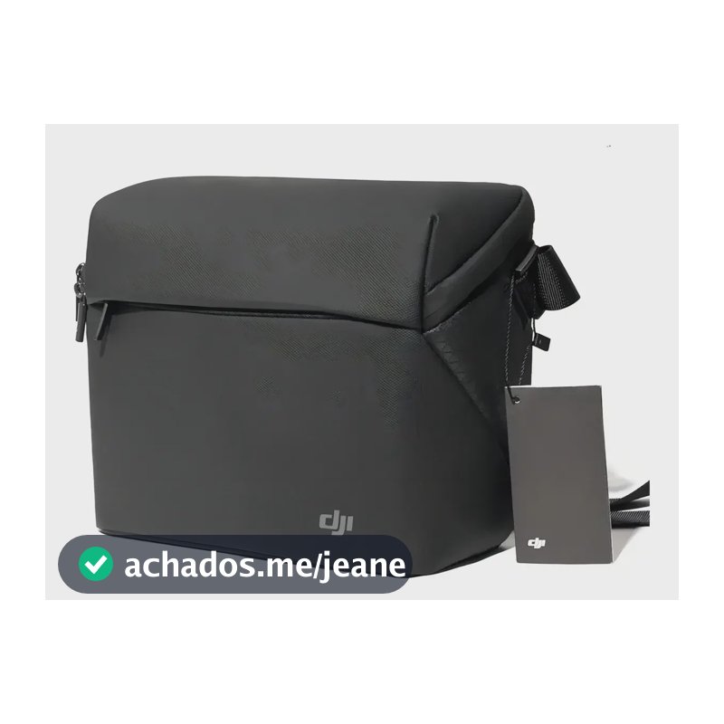 Bag Bolsa Drone Dji Mavic Mini 4k Se 1 2 3 Air 2s Mochila Preto
