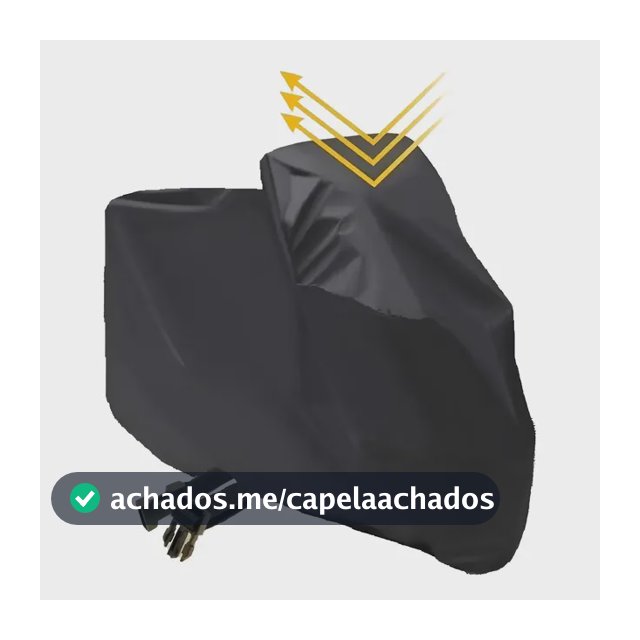 Capa Para Moto Forrada Impermeável Térmica Sol Chuva Lom