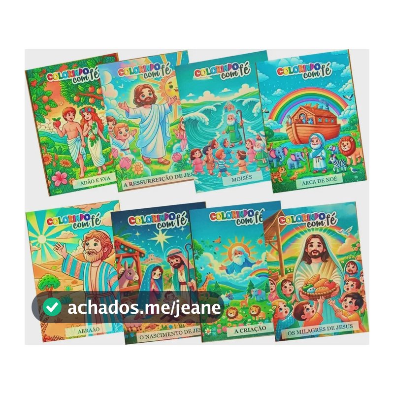 30 Revistas Livrinhos Infantil Colorir Biblico Revistinhas