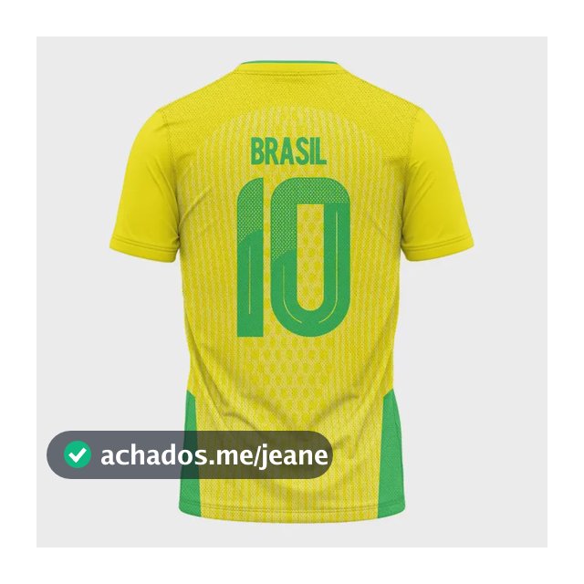 Camisa 10 Do Brasil Esportiva Tamanho Adulto Infantil Cores