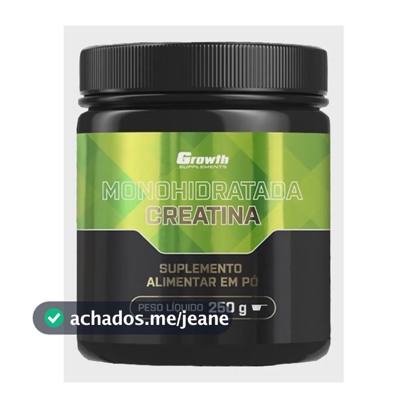 Creatina (250g) Monohidratada - Growth Supplements