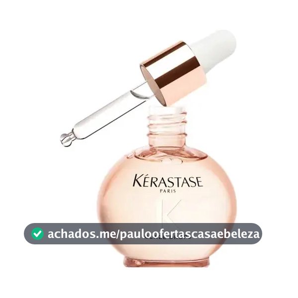 Óleo Capilar Kérastase Gloss Absolu Glaze Drops, Brilho Intenso Para Cabelos, Controle de Frizz, 45ml