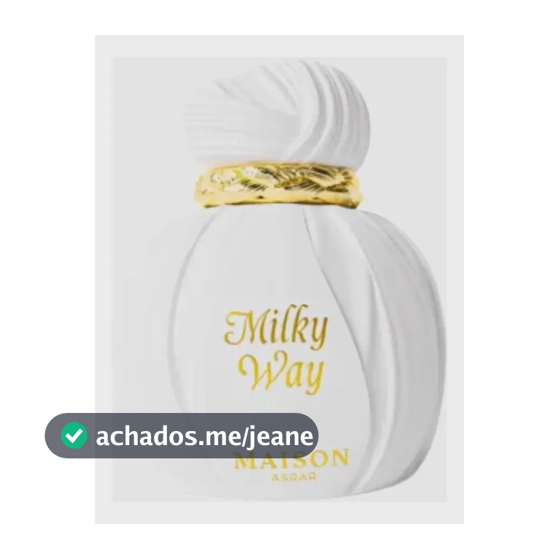 Perfume Maison Asrar Milky Way Eau Parfum 100ml
