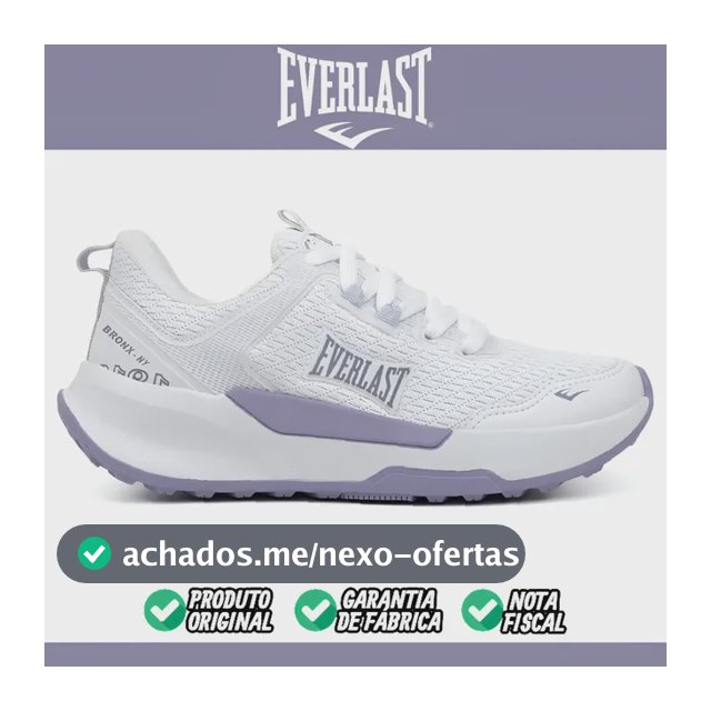 Tênis Everlast Solo Feminino Academia Treino Confort Oficial