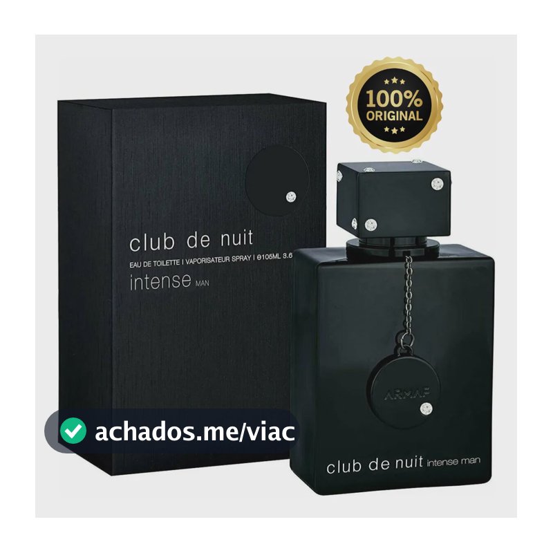 Perfume Club De Nuit Intense Da Armaf Edt 105ml Masculino
