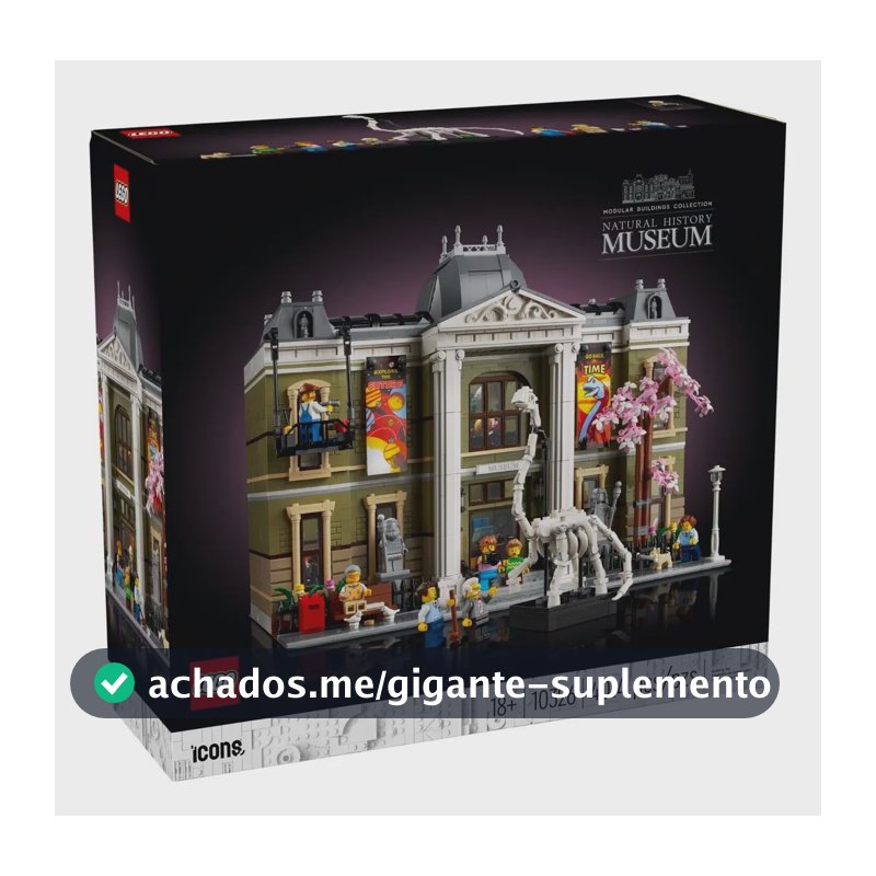 Museu de História Natural Lego Icons 10326 - 4014 Pz