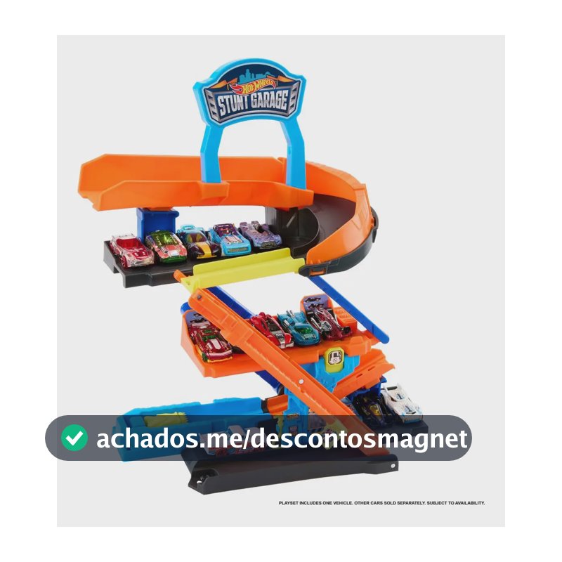 Pista Hot Wheels City Garagem De Acrobacias Mattel