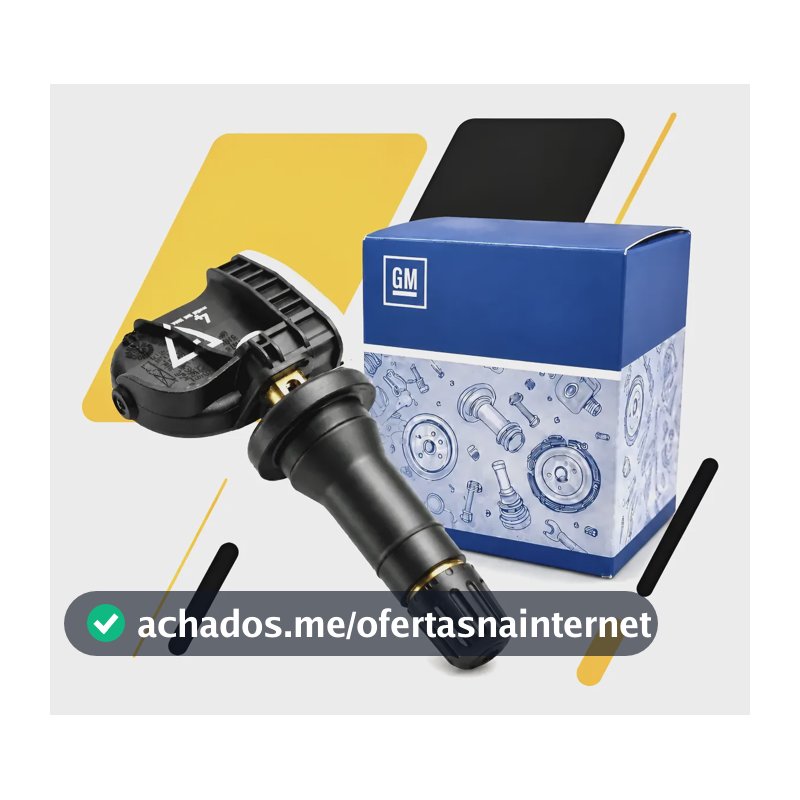 Sensor Tpms Pressao Pneu Gm Onix Cobalt S10 Cruze Prisma 433mhz