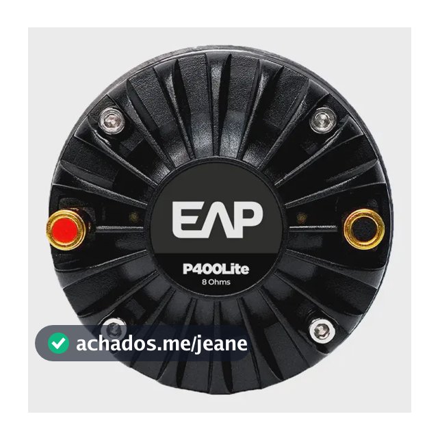 Driver Eap P400 Lite 8 Ohms Ti Drive Estranho Som Automotivo
