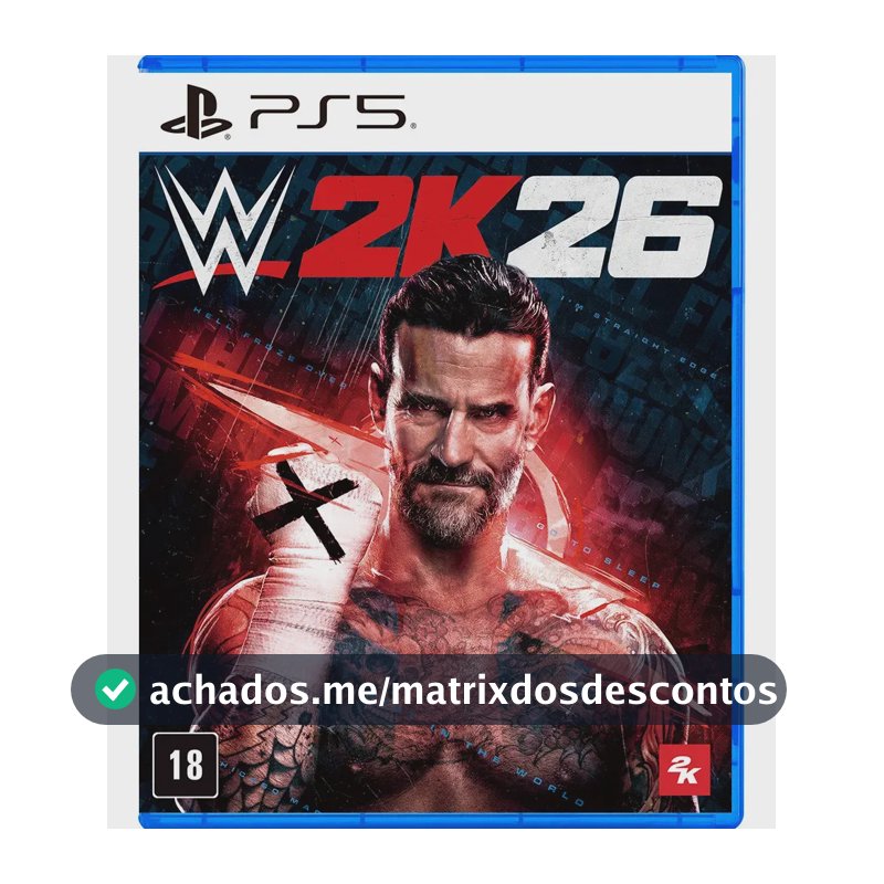 Jogo de Luta para PS5 WWE 2K26 Edição Standard 2K