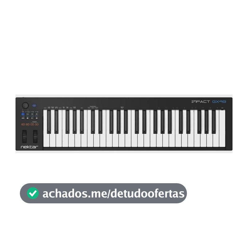nektar Teclado Controlador Midi Impact Gx49 Nektar
