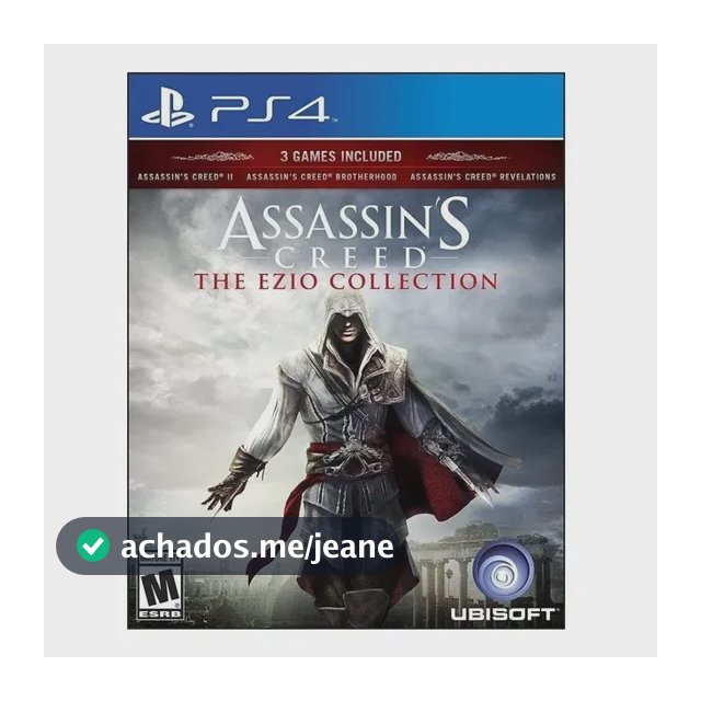 Assassin's Creed: The Ezio Collection Standard Edition PS4 (Físico)