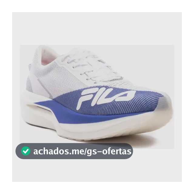 Tênis Fila Racer Carbon 3 Corrida Placa Carbono Branco 38,0 Br