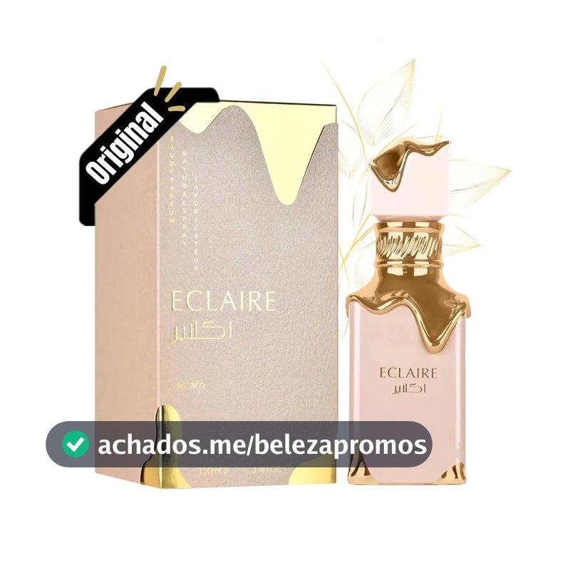 Perfume Árabe Eclaire Eau De Parfum Lattafa 100ml Feminino 100% Original Com Nf