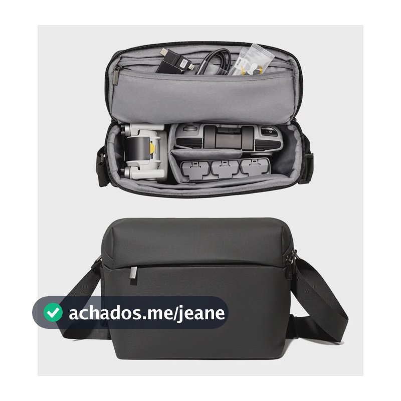 Bolsa Dji Linha Mini / Lito / Neo / Flip ( Case, Mochila ) Preto