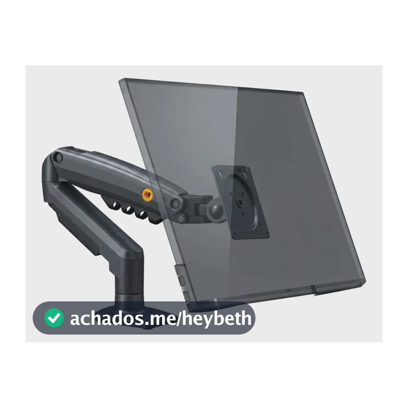 Suporte De Mesa Para Tv/monitor De 17 Até 30 Preto Nb F80
