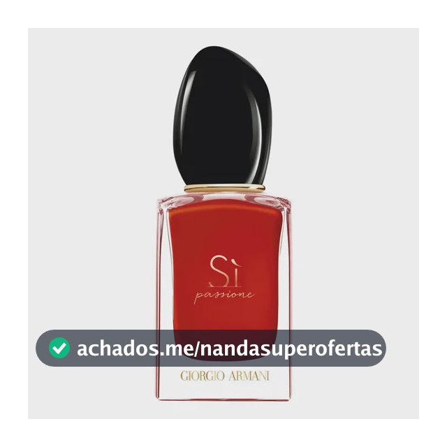 Armani Beauty Perfume Feminino Sì Passione Eau de Parfum 30ml