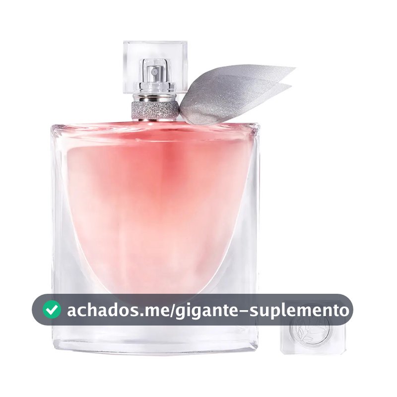 Perfume Feminino L' Eau de Parfum Fragrância Floral Gourmand Inebriante com Notas de Íris Nobre, Baunilha e Pralinê La Vie Est Belle Lancôme, Frasco com 100ml